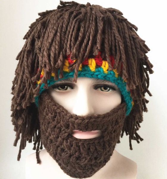 2021 funny creative handmade hat wig autumn winter men women bearded rasta knitted wool, Blue;gray
2021 funny creative handmade hat wig autumn winter men women bearded rasta knitted wool, Blue;gray