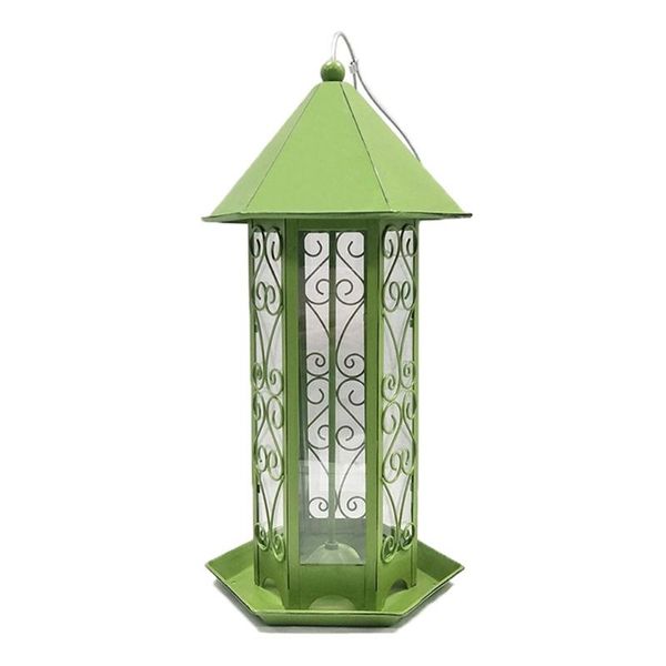 other bird supplies hexagon shaped green outdoor hummingbird feeder ,with leaking hole, 6 feeding ports ,mental iron wild peanut seed t21c
other bird supplies hexagon shaped green outdoor hummingbird feeder ,with leaking hole, 6 feeding ports ,mental iron wild peanut seed t21c