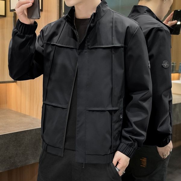 2021 spring new fashion brand tooling coat leisure baita jacket men's printed, Black;brown
2021 spring new fashion brand tooling coat leisure baita jacket men's printed, Black;brown