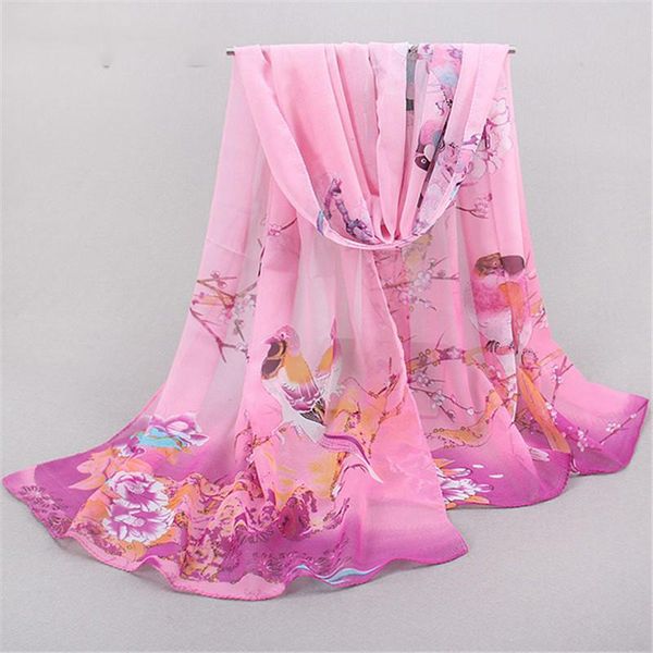 scarves bigsweety 160*50cm fashion chiffon scarf birds flowers print shawl for women autumn winter ladies pashmina, Blue;gray
scarves bigsweety 160*50cm fashion chiffon scarf birds flowers print shawl for women autumn winter ladies pashmina, Blue;gray