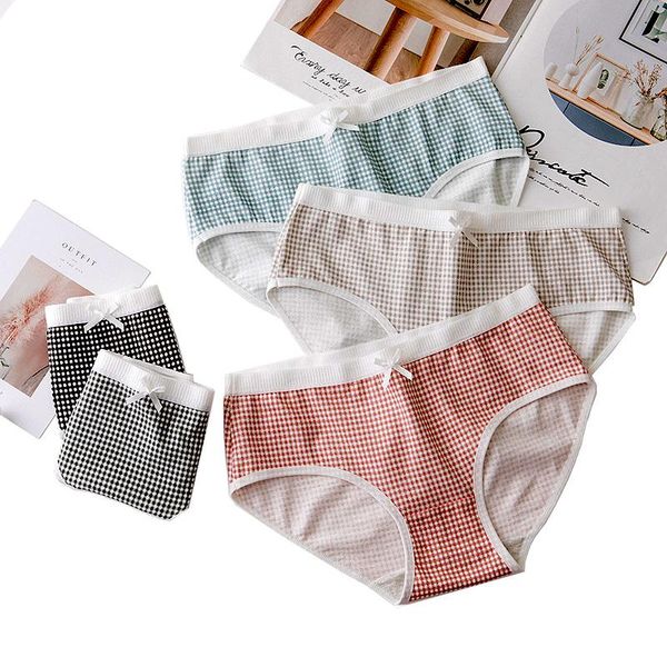 women's panties awaytr 6pcs cotton briefs mid-waist bow decoration striped lattice skin-friendly lingerie underwear for female, Black;pink
women's panties awaytr 6pcs cotton briefs mid-waist bow decoration striped lattice skin-friendly lingerie underwear for female, Black;pink