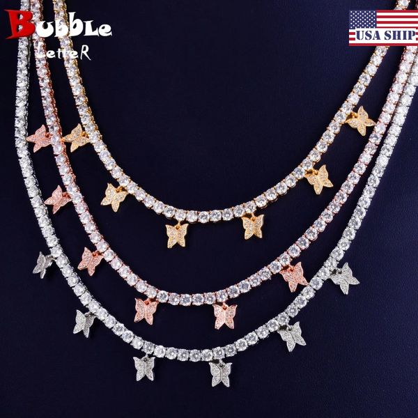 with butterfly pendant 4mm 1 row tennis chain gold color necklace women fashion jewelry link adjustable, Silver
with butterfly pendant 4mm 1 row tennis chain gold color necklace women fashion jewelry link adjustable, Silver