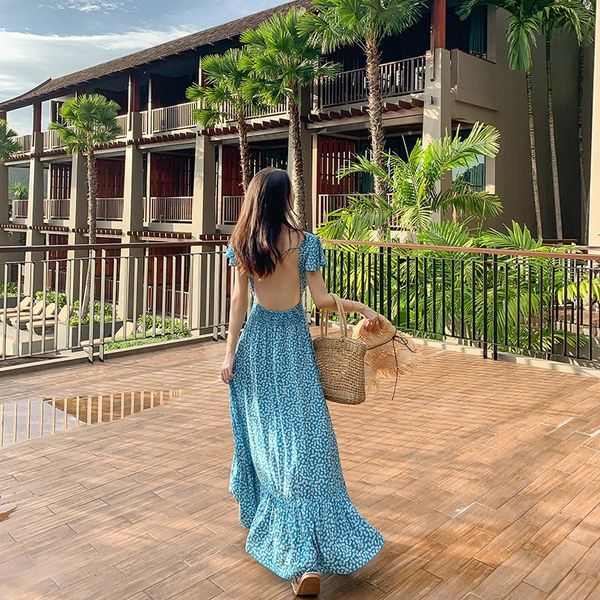 casual dresses beach dress irregular blue backless sanya seaside holiday super-fairy floral v-neck for women summer, Black;gray
casual dresses beach dress irregular blue backless sanya seaside holiday super-fairy floral v-neck for women summer, Black;gray