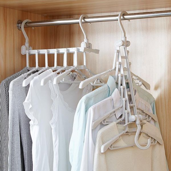 hangers & racks space-saving multifunctional multi-layer clothes hanger hook household closet storage artifact hanging rack folding
hangers & racks space-saving multifunctional multi-layer clothes hanger hook household closet storage artifact hanging rack folding