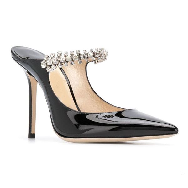 sandals mode will see women's shoes patent leather pumps fine band strass stiletto heel pointed ladies'hollow party es70, Black
sandals mode will see women's shoes patent leather pumps fine band strass stiletto heel pointed ladies'hollow party es70, Black