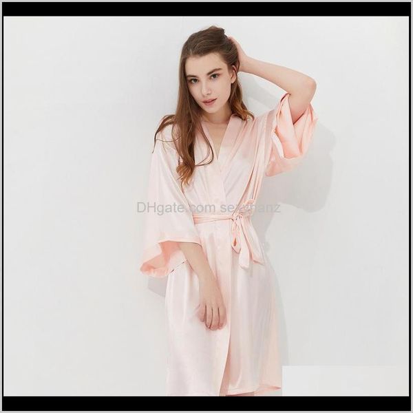 womens summer women elegant solid bride bridesmaid wedding robe kimono gown comfortable casual satin sleepwear nightgown soft homewear rjxtm, Black;red
womens summer women elegant solid bride bridesmaid wedding robe kimono gown comfortable casual satin sleepwear nightgown soft homewear rjxtm, Black;red