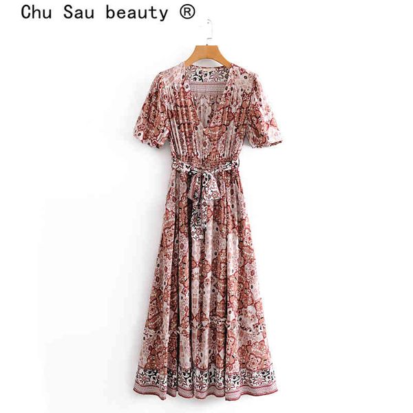 beauty fashion boho floral print maxi dress women vintage bow sashes elastic waist holiday long female 210514, Black;gray
beauty fashion boho floral print maxi dress women vintage bow sashes elastic waist holiday long female 210514, Black;gray