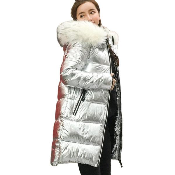 women's trench coats metal golden silver bright hooded jacket coat women winter warm cotton padded long parkas bomber streetwea, Tan;black
women's trench coats metal golden silver bright hooded jacket coat women winter warm cotton padded long parkas bomber streetwea, Tan;black