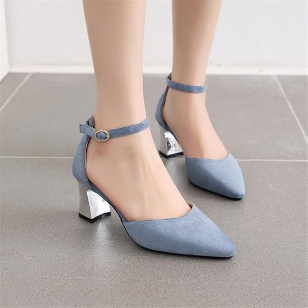 dress shoes pxelena 2021 summer concise sandals women square high heels faux suede ankle strap lady office party black blue
dress shoes pxelena 2021 summer concise sandals women square high heels faux suede ankle strap lady office party black blue