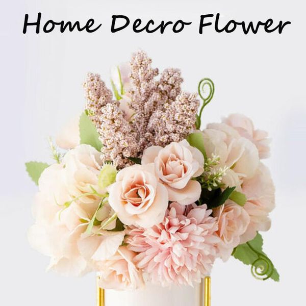 decorative flowers & wreaths 13 head rose pink silk peony artificial bouquet fake for wedding decoration indoor party home deco
decorative flowers & wreaths 13 head rose pink silk peony artificial bouquet fake for wedding decoration indoor party home deco