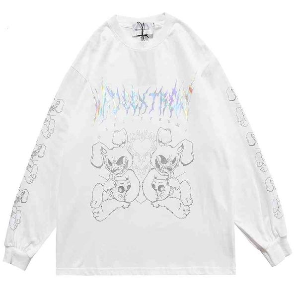 men's t-shirts polo shirt hip hop monster rabbit printed oversize t shirt streetwear harajuku cotton t-shirt men spring long sleeve tsh, White;black
men's t-shirts polo shirt hip hop monster rabbit printed oversize t shirt streetwear harajuku cotton t-shirt men spring long sleeve tsh, White;black