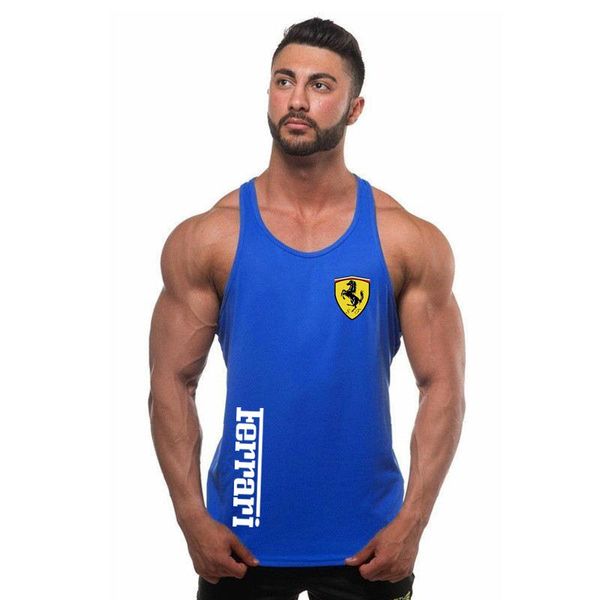 running jerseys 2021 men's casual tank summer bodybuilding fitness muscle singlet man's clothes sleeveless slim fit vest, Black;blue
running jerseys 2021 men's casual tank summer bodybuilding fitness muscle singlet man's clothes sleeveless slim fit vest, Black;blue