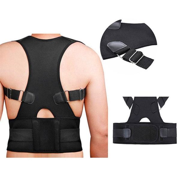 posture corrector belt men women corset back support brace correction straightener xxl, Black;blue
posture corrector belt men women corset back support brace correction straightener xxl, Black;blue