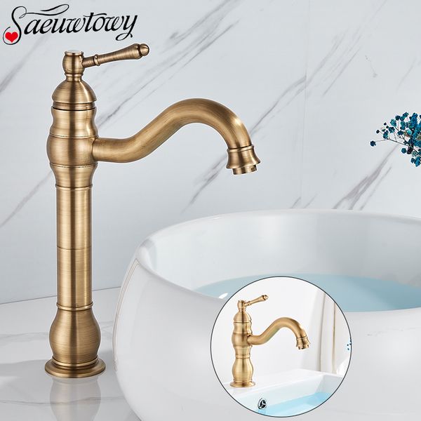 brass antique brass deck mounted bathroom faucet basin faucet cold mixer crane basin faucet water column high short style
brass antique brass deck mounted bathroom faucet basin faucet cold mixer crane basin faucet water column high short style