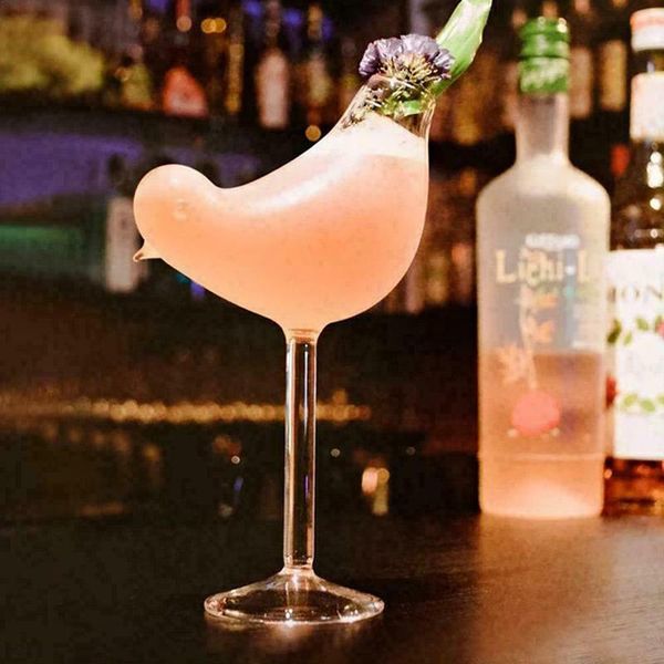 wine glasses 150ml creative bird shaped cocktail glass personality molecule smoked dream party bar drinking juice
wine glasses 150ml creative bird shaped cocktail glass personality molecule smoked dream party bar drinking juice