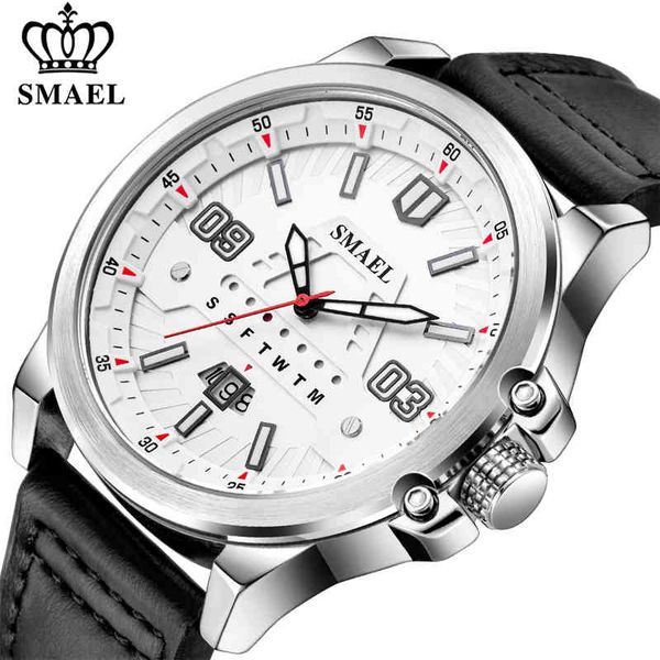 new mens watches smael brand luxury sport waterproof clock men analog quartz sport watch waterproof relogio masculino x0524, Slivery;brown
new mens watches smael brand luxury sport waterproof clock men analog quartz sport watch waterproof relogio masculino x0524, Slivery;brown