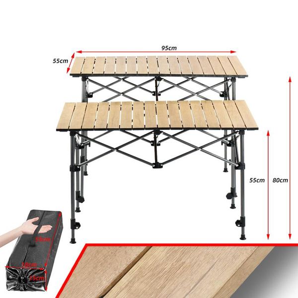 camp furniture height adjustable folding table portable dining with carry bag for indoor and outdoor camping picnic
camp furniture height adjustable folding table portable dining with carry bag for indoor and outdoor camping picnic