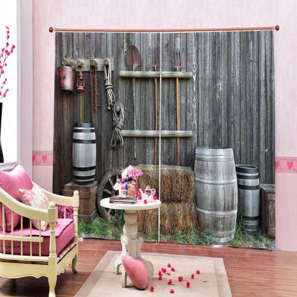 curtain & drapes retro curtains 3d blackout for living room bedding cotinas para sala decoration woods
curtain & drapes retro curtains 3d blackout for living room bedding cotinas para sala decoration woods