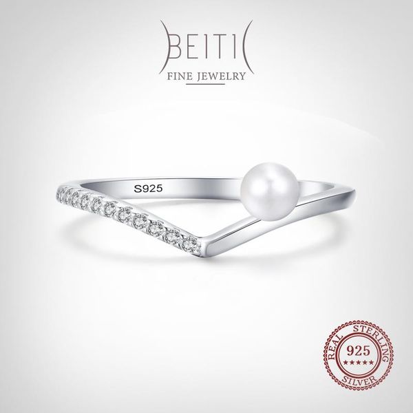 cluster rings beitil simple clear zircon elegant pearl 925 sterling silver finger ring for women wedding statement fine jewelry, Golden;silver
cluster rings beitil simple clear zircon elegant pearl 925 sterling silver finger ring for women wedding statement fine jewelry, Golden;silver