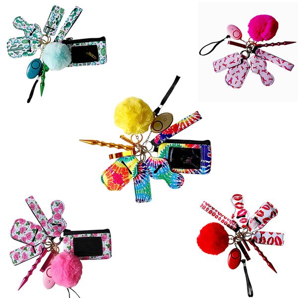 9 pcs in one defense key rings set including spray alarm pompom keychains hand sanitizer windows breaker for woman men self-defense keyring, Slivery;golden
9 pcs in one defense key rings set including spray alarm pompom keychains hand sanitizer windows breaker for woman men self-defense keyring, Slivery;golden