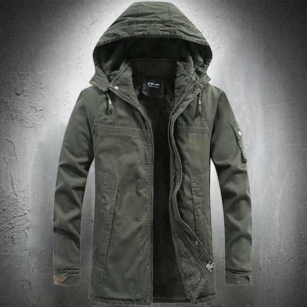 men's down & parkas 2021 green outdoor parka tactical cotton winter jacket men fashion coat clothing quality thicken jryb bicz, Black
men's down & parkas 2021 green outdoor parka tactical cotton winter jacket men fashion coat clothing quality thicken jryb bicz, Black