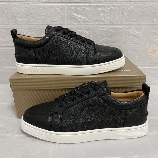 new red bottom low spiked shoes fashion black suede men and women sports flat shoes party couple sizes 36-48 with box
new red bottom low spiked shoes fashion black suede men and women sports flat shoes party couple sizes 36-48 with box
