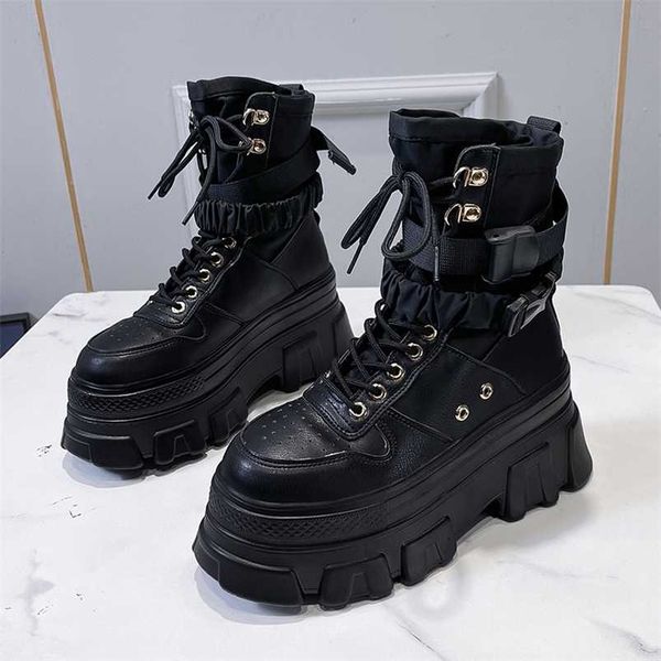 women's platform boots winter warm non-slip sport snow designer fashion ankle gladiator motorcycle 211103, Black
women's platform boots winter warm non-slip sport snow designer fashion ankle gladiator motorcycle 211103, Black