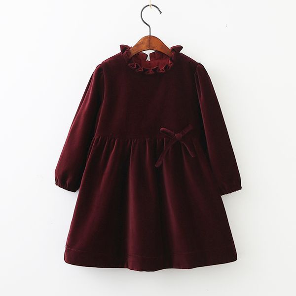spring solid color long sleeve toddler velour dresses 1-8yrs baby girls dress sweet kids velvet clothes princess ruffles dresses, Red;yellow
spring solid color long sleeve toddler velour dresses 1-8yrs baby girls dress sweet kids velvet clothes princess ruffles dresses, Red;yellow