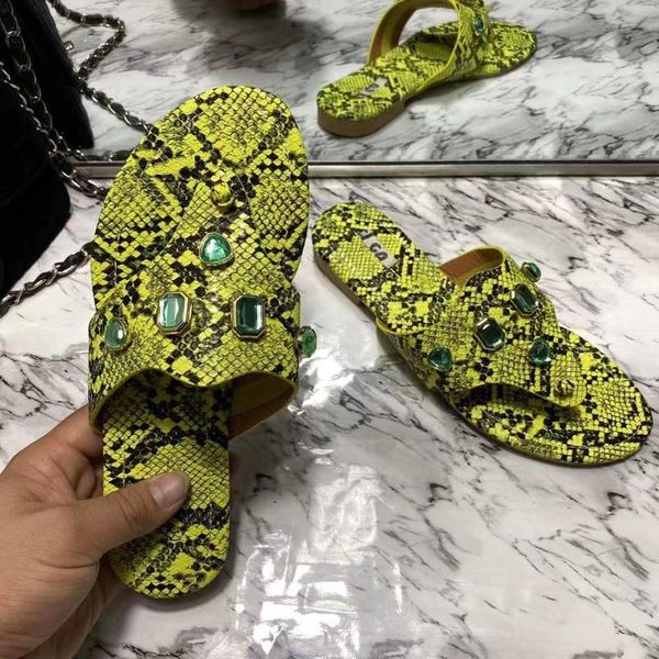 summer women leopard snake print crystal toe sandals flat slip-on slipper breathable leisure, Black
summer women leopard snake print crystal toe sandals flat slip-on slipper breathable leisure, Black