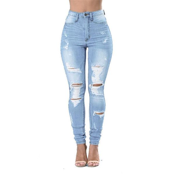 fashion women hole jeans spring summer light blue denim pencil pants stretch tight casual trousers plus size kw1120 women's
fashion women hole jeans spring summer light blue denim pencil pants stretch tight casual trousers plus size kw1120 women's