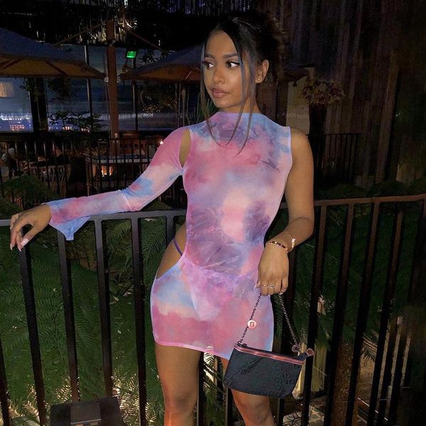 zoctuo dress for women long sleeve single mini tie dye hollow out mesh see through spring summer fashion casual dresses, Black;gray
zoctuo dress for women long sleeve single mini tie dye hollow out mesh see through spring summer fashion casual dresses, Black;gray