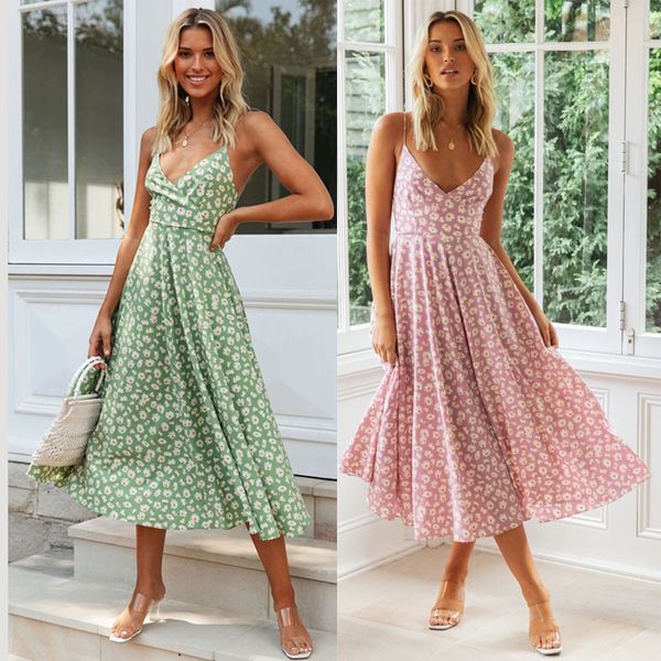 summer spaghetti straps women's maxi dress empire bohemia print dresses elegant beach boho backless female dress vestidos 210423, Black;gray
summer spaghetti straps women's maxi dress empire bohemia print dresses elegant beach boho backless female dress vestidos 210423, Black;gray