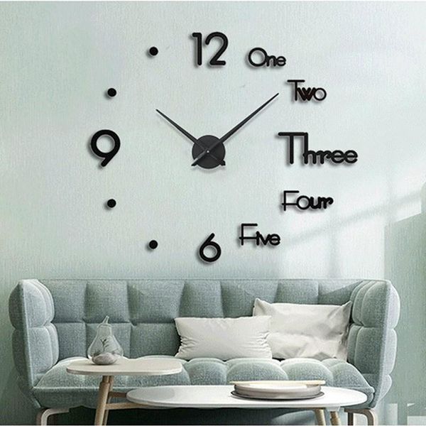 wall clocks 3d diy clock modern design metal art living room acrylic mirror sticker for home decoration
wall clocks 3d diy clock modern design metal art living room acrylic mirror sticker for home decoration