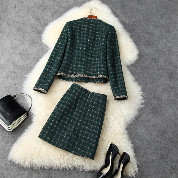 two piece dress winter clue of two elegant female ensemble designer vintage chess tweed wool jacket and sgxx, White
two piece dress winter clue of two elegant female ensemble designer vintage chess tweed wool jacket and sgxx, White