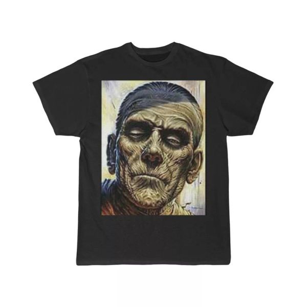 the mummy universal monsters men's short sleeve tee, White;black