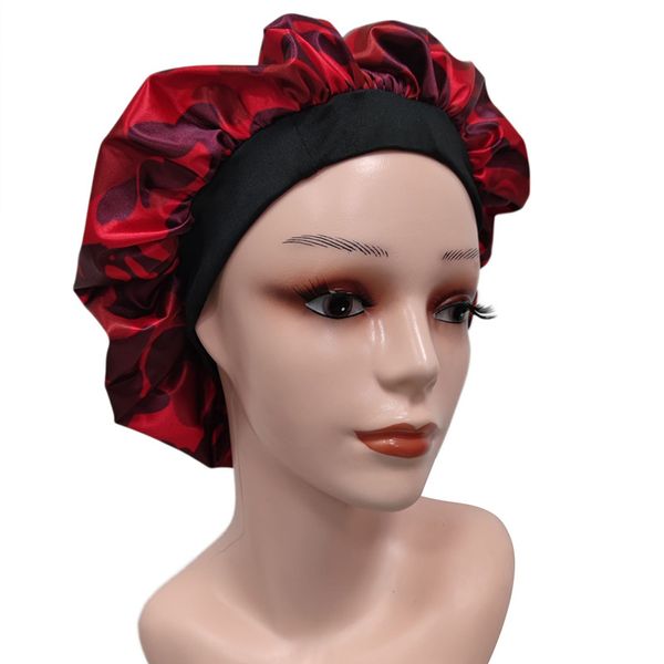 designer women sleeping cap bonnets nightcap bathroom accessories double-deck satin wide-brimmed shower caps makeup cap 16 colors
designer women sleeping cap bonnets nightcap bathroom accessories double-deck satin wide-brimmed shower caps makeup cap 16 colors
