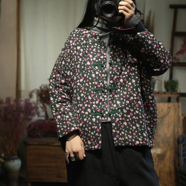 traditional chinese style clothing women cotton warm retro fashion jackets cardigan outerwear coat oriental clothing 12315, Red
traditional chinese style clothing women cotton warm retro fashion jackets cardigan outerwear coat oriental clothing 12315, Red