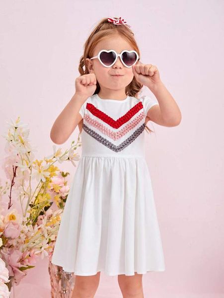 toddler girls applique detail big bow back dress she, Red;yellow
toddler girls applique detail big bow back dress she, Red;yellow