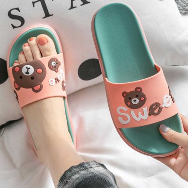 cute cartoon women slippers fashion summer casual beach shoes home slip on sandals female non-slip flip flops qq134 210625, Black
cute cartoon women slippers fashion summer casual beach shoes home slip on sandals female non-slip flip flops qq134 210625, Black