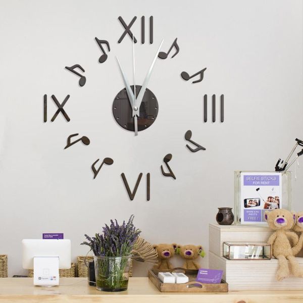wall clocks acrylic mirror clock simple classic roman numerals and musical note combination pattern mute living room decoration
wall clocks acrylic mirror clock simple classic roman numerals and musical note combination pattern mute living room decoration
