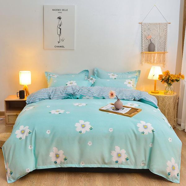 bedding sets simple style duvet cover set 3/4 pieces green follwer comfortable sheet pillowcase for kids and oceania
bedding sets simple style duvet cover set 3/4 pieces green follwer comfortable sheet pillowcase for kids and oceania