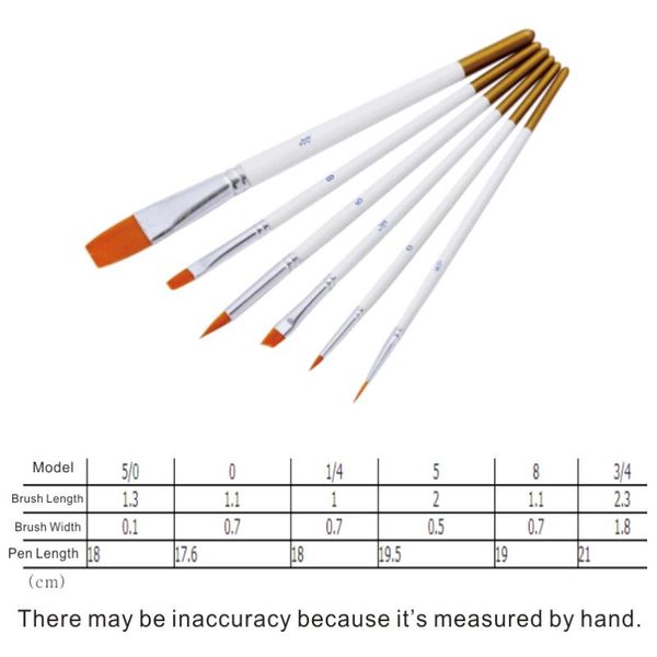 makeup brushes diy cosplay painting kit 6 pcs/set different sizes artist face and body paint brush high quality
makeup brushes diy cosplay painting kit 6 pcs/set different sizes artist face and body paint brush high quality