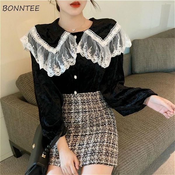 blouses women elegant autumn long sleeve slim chic mujer clothing aesthetic shirts exquisite calssy lace patchwork double-layer women's, White
blouses women elegant autumn long sleeve slim chic mujer clothing aesthetic shirts exquisite calssy lace patchwork double-layer women's, White