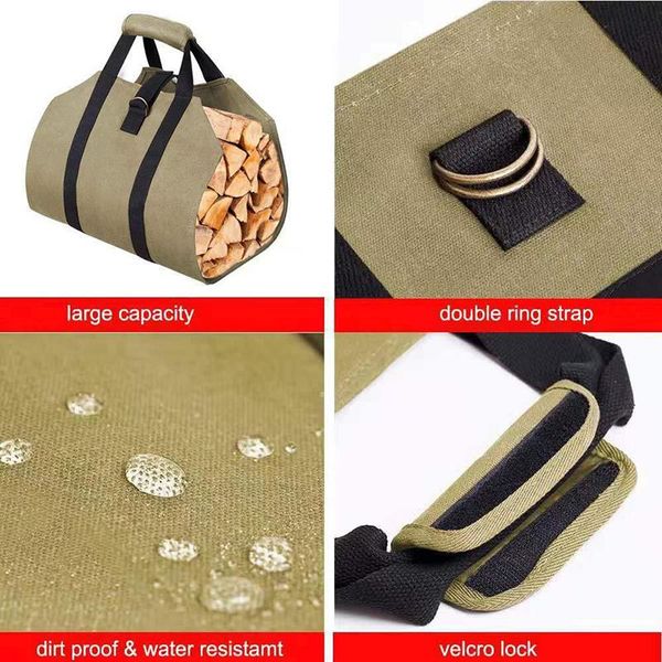 outdoor multifunctional portable firewood log storage bag 600d oxford cloth handbag yg bags
outdoor multifunctional portable firewood log storage bag 600d oxford cloth handbag yg bags