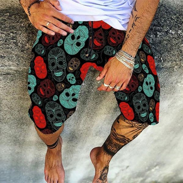 men's shorts vintage skull print men cotton linen casual loose drawstring beach short pant for male 2021 summer fashion streetwear 4xl, White;black
men's shorts vintage skull print men cotton linen casual loose drawstring beach short pant for male 2021 summer fashion streetwear 4xl, White;black
