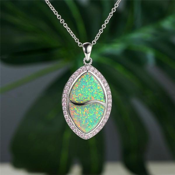 pendant necklaces charm female opal stone necklace rose gold silver color chain for women trendy crystal wedding
pendant necklaces charm female opal stone necklace rose gold silver color chain for women trendy crystal wedding