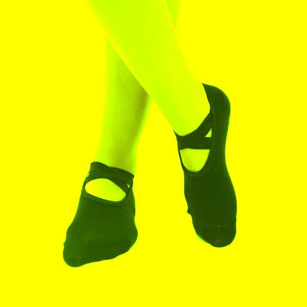 round toe yoga socks for women anti-slippery bandage breathable pilates ballet dance casual girl's backless sports, Black
round toe yoga socks for women anti-slippery bandage breathable pilates ballet dance casual girl's backless sports, Black
