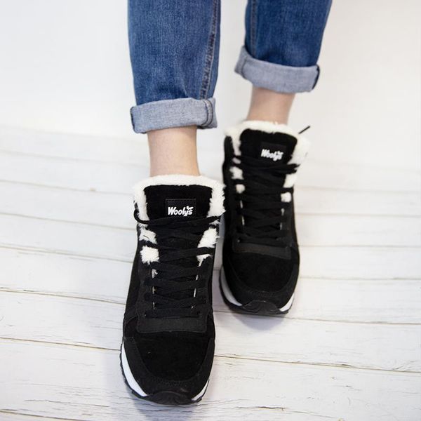 boots plus size women winter shoes fashion snow sneakers ankle female hombre botas, Black
boots plus size women winter shoes fashion snow sneakers ankle female hombre botas, Black