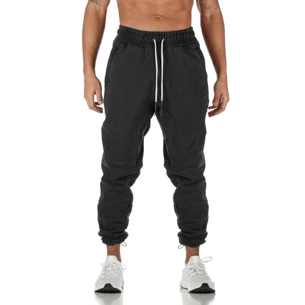 pants trousers muscle brothers sports men's cotton fitness hanging towel training elastic rope leg, Black
pants trousers muscle brothers sports men's cotton fitness hanging towel training elastic rope leg, Black
