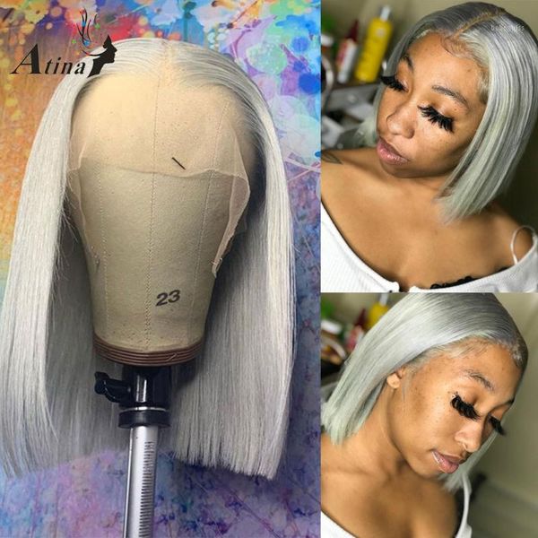 grey human hair wig short bob natural hairline colored wigs for women pre plucked brazilian remy hd transparent lace atina1, Black;brown
grey human hair wig short bob natural hairline colored wigs for women pre plucked brazilian remy hd transparent lace atina1, Black;brown